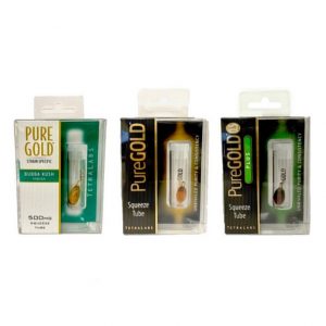 UK PureGold Dabbing Concentrate 365mg THC Squeeze Tube