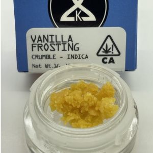 22K Vanilla UK Frosting Crumble
