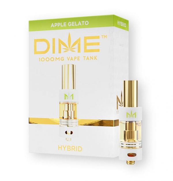 Buy DIME Apple Gelato Oil Cartridge UK 1000mg