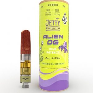 Jetty Extracts Alien OG Gold Cartridge UK .5g