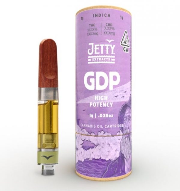 Jetty Extracts Granddaddy Purps Gold Cartridge UK 1g