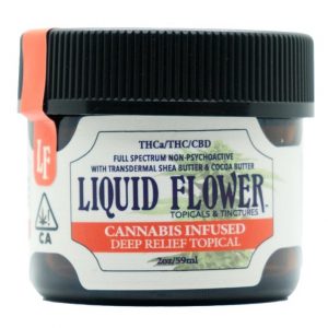 Liquid Flower UK Cannabis Deep Relief Topical