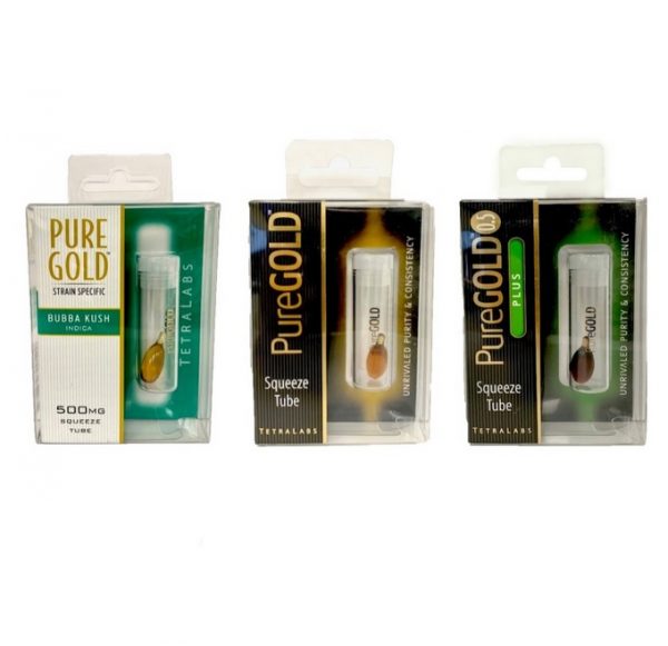 PureGold Dabbing UK Concentrate 400 mg THC Squeeze Tube