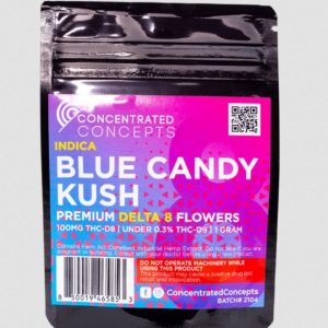 Blue Candy Kush UK Premium D8 Flowers