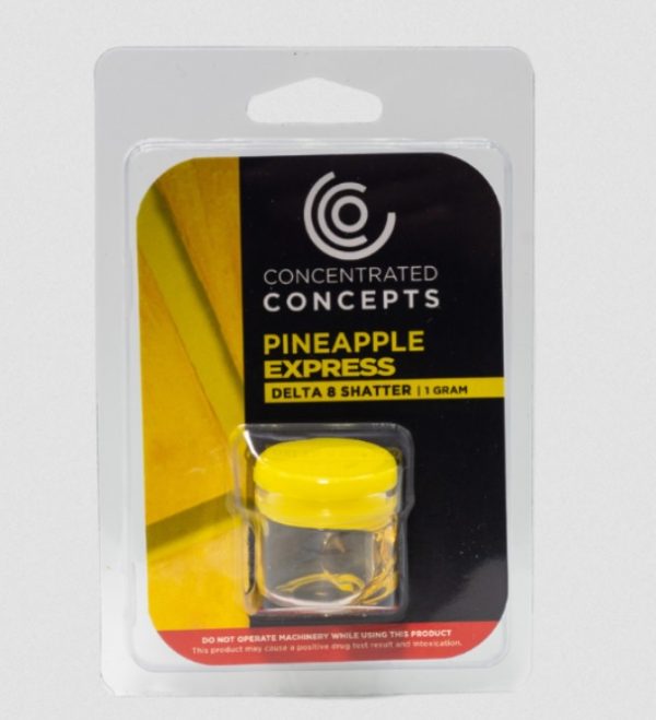 Pineapple Express THC D8 UK Shatter Dabs